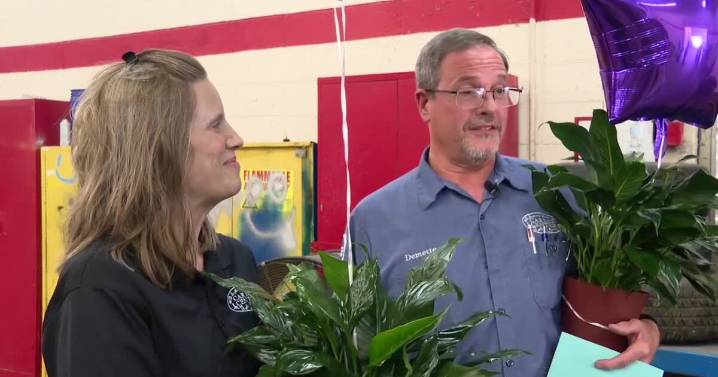 Husband and wife honored with top staff awards at Lafayette career center