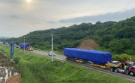 Primer tren del Metro viaja escoltado rumbo a Bogotá