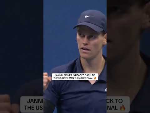 Jannik Sinner advances to the final #USOpen