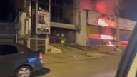 ¡Urgente! Voraz incendio en la Glorieta de Don Quijote