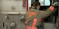 Units responding to major fire at Rumpke landfill