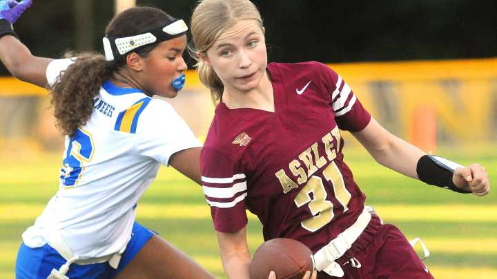 See Wilmington teams start girls flag football season