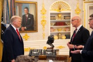 First Minister visits the US President at The White House