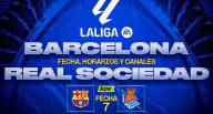 Barcelona vs. Real Sociedad: fecha, horarios y canales de TV por LaLiga