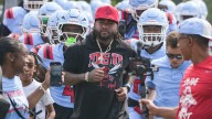 Coach DeSean Jackson's Delaware State Hornets take on Bowie State