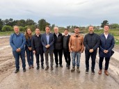 Kicillof recorrió Almirante Brown y denunció el abandono de la Autopista Presidente Perón por parte del Gobierno Nacional