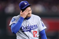 Shohei Ohtani takes on more, but the Dodgers bullpen collapses again anyway
