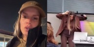 Alejandra Baigorria sufre accidente en plena charla en Talara y sorprende con su reacción