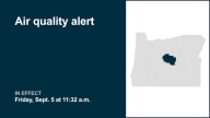 Air quality alert affecting Crook County Sunday