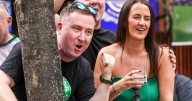 Celtic fans soak up the atmosphere in Belgrade before tonight's big game