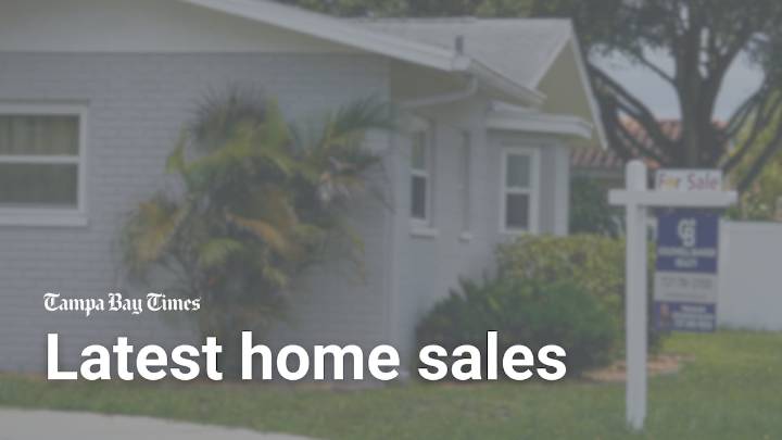 See all homes sold in Tampa Bay, Aug. 30 to Sept. 5