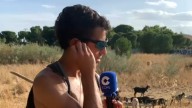 Javier es psicólogo, pero 300 cabras se cruzaron en su vida para ser pastor: "Se extrañan porque soy joven y tengo un trabajo de campo"