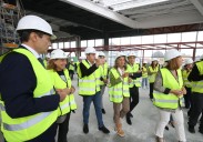 La construcción de la nueva estación de Irun avanza «a velocidad de crucero»