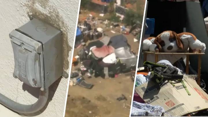 What it's like to live next to empty lot filled with homeless tents in Koreatown