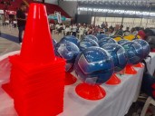 El Imer Rionegro entregó kits deportivos para escuelas de formación