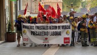 Los bomberos forestales exigen mejoras laborales y estabilidad en la Región