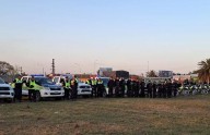 Más de 100 policías salen a recorrer las calles en nuevo megaoperativo de seguridad