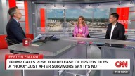Epstein survivor to Trump: Stop politicizing the release of the Epstein files