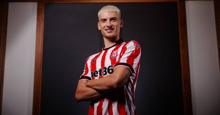 Film star welcome for Stoke City new boy after sleepless night to get deal done