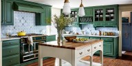 29 Designer-Approved Green Kitchen Cabinet Ideas for 2025