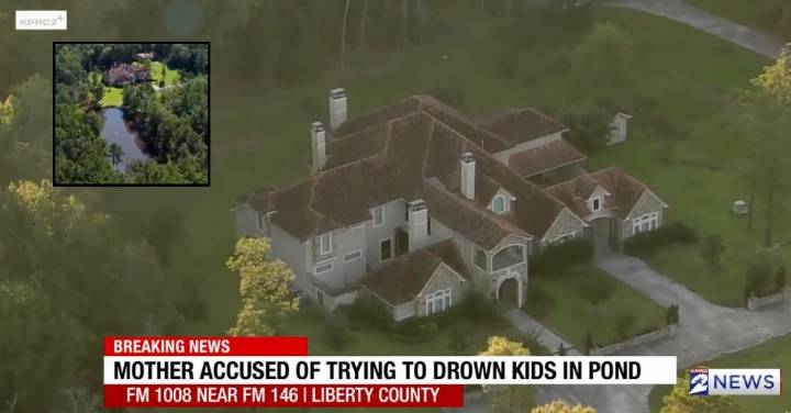 Mom allegedly tried to drown her 3 children after poisoning them with NyQuil