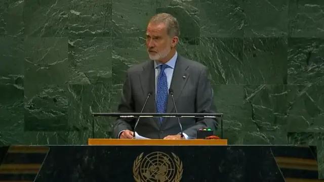 Felipe VI, ante la ONU: «clamamos, imploramos, exigimos» detener la masacre en Gaza