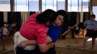 Japanese women struggle to find a place in the Japanese sumo world