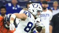 Tyler Warren did not practice Wednesday with toe injury