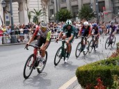 Pedersen wins Vuelta stage 15 as protesters again impact race