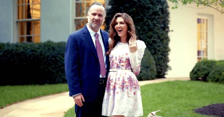 Donald Trump Goons Dan Scavino and Erin Elmore Announce Engagement in Tacky White House Video