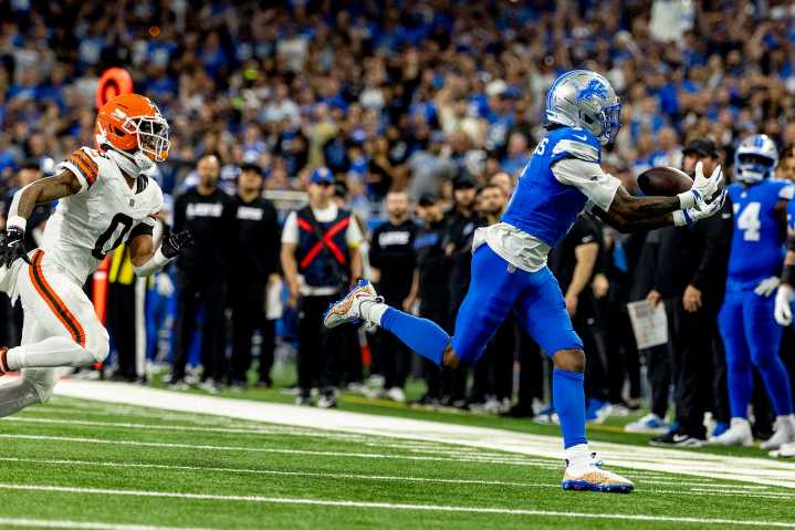 Lions’ Jared Goff calls Jameson Williams ‘as good as they get’ after duo’s off day
