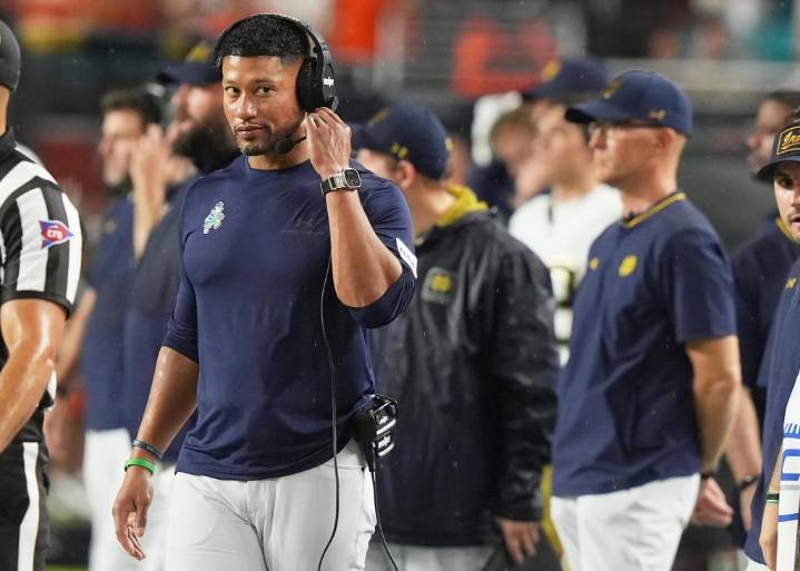 Early loss leaves No. 8 Notre Dame with another early-season test against No. 16 Texas A&M – Chicago Tribune