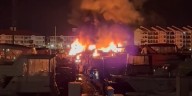 Massive yacht fire erupts at marina in Myrtle Beach area: See video here