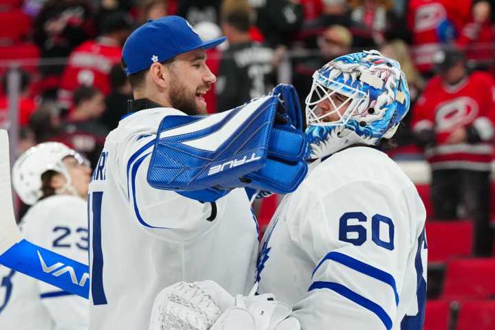 Berube reveals plan for Toronto Maple Leafs goalies this season