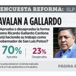 POTOSINOS RESPALDAN A RICARDO GALLARDO CARDONA