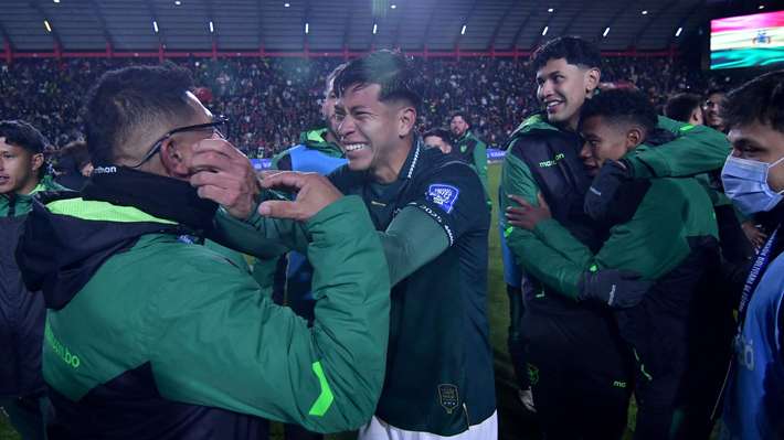 Contra quiénes se podría enfrentar Bolivia en el repechaje mundialista, cuándo sería y las chances de meterse en la Copa del Mundo La "Verde" celebra.