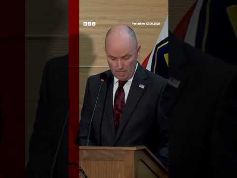 Utah's governor said messages were found on bullet casings. #CharlieKirk #BBCNews