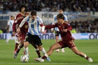Messi tuvo una de las llegadas más claras de Argentina ante Venezuela