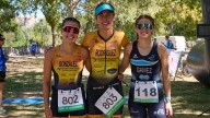 El Triatlón Ciudad de Plasencia lo ganan Adrián Álvaro y Ester Rodríguez