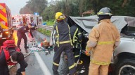 Accidente vial deja dos personas heridas en carretera Zamora