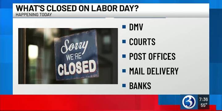 What’s open and closed on Labor Day