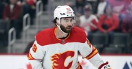 Dillon Dube won't return to the Calgary Flames