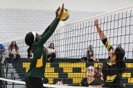 Smith Voc girls volleyball rallies to win five-set thriller against Southwick