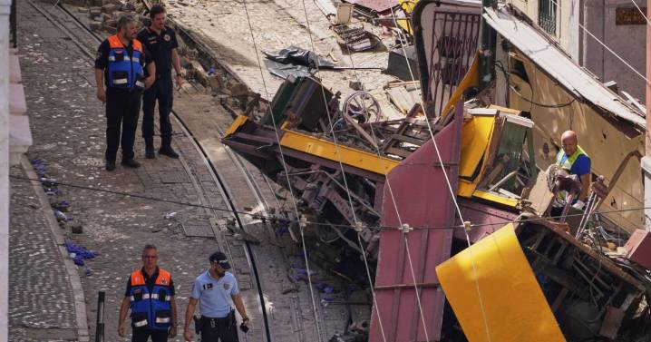 Portuguese investigators search for cause of Lisbon streetcar crash that killed 16