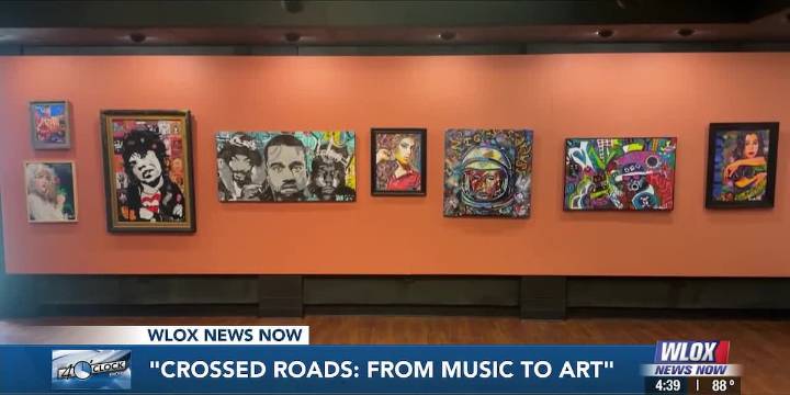 'Crossed Roads: From Music to Art' gallery now on display at MGCCC