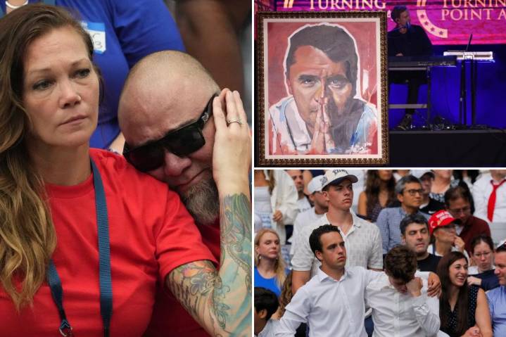 Charlie Kirk funeral crowd felt deep connection to slain icon: 'He's like a son to me'