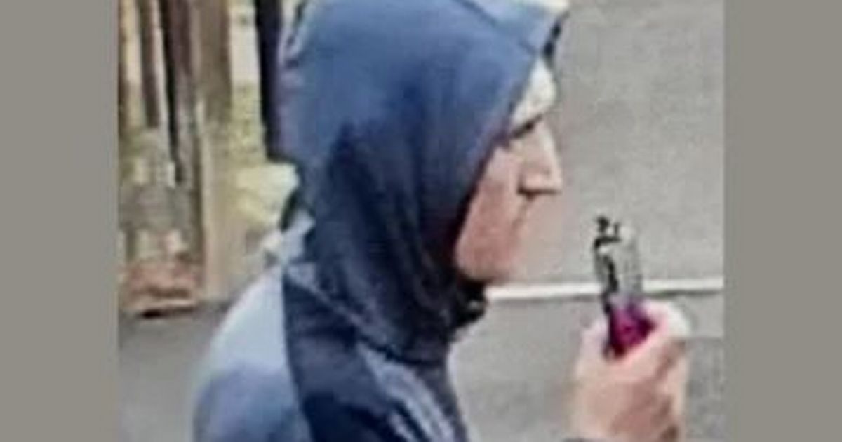 Hunt for hooded man with vape after van loaded with parcels stolen