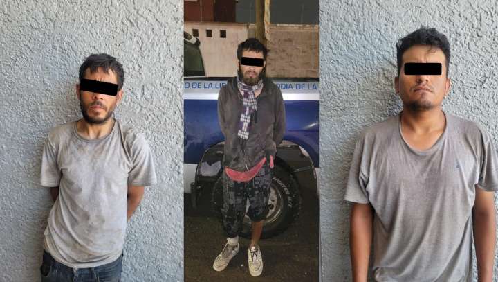 Detienen a tres personas por robar cable telefónico 