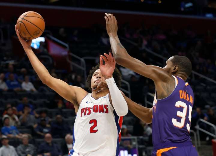 Pistons’ Cade Cunningham leaps to No. 12 in ESPN’s Top 100 NBA players