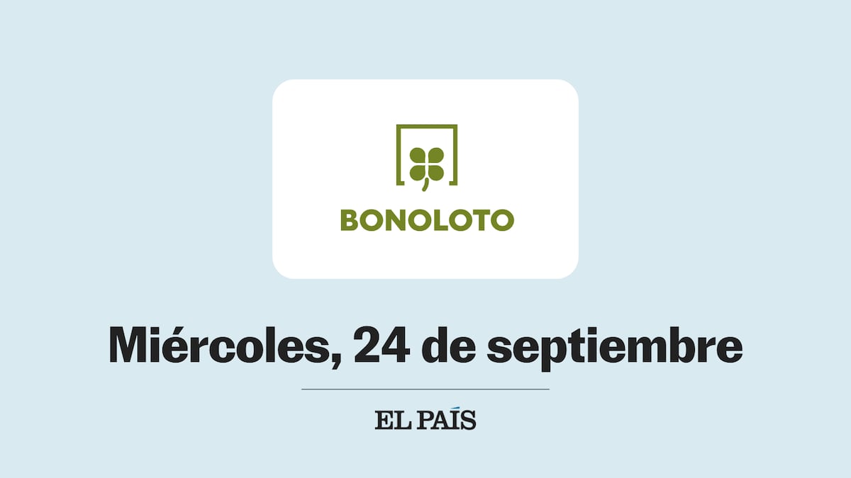 Bonoloto: comprobar sorteo del miércoles 24 de septiembre